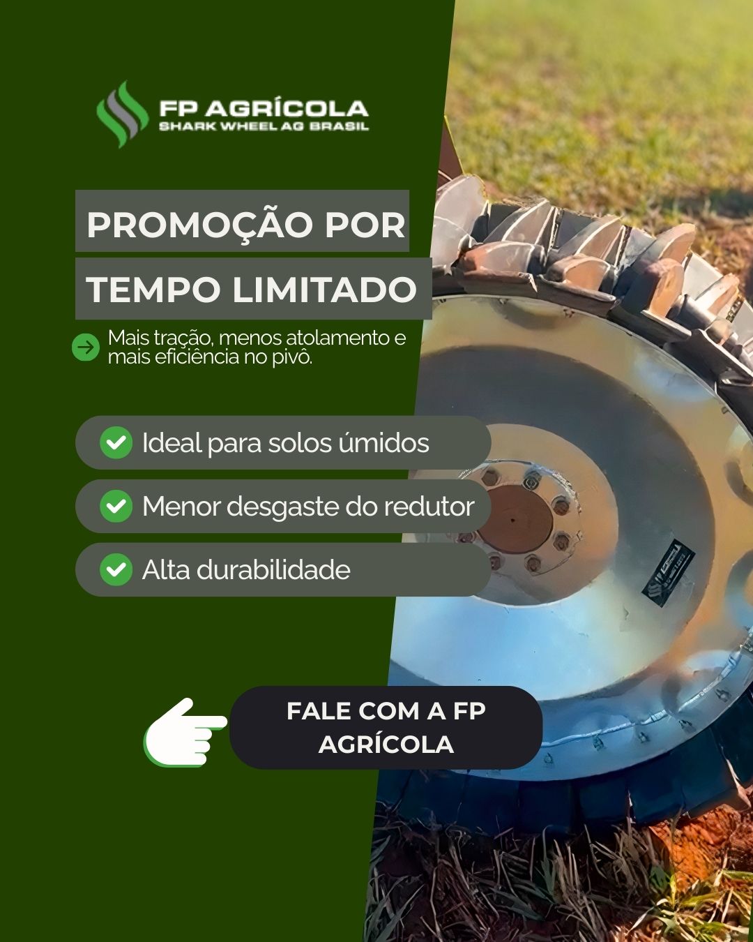 Promoção Rodas Shark Wheel